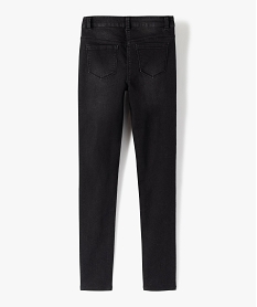 jean fille coupe slim ultra stretch noirB556401_4