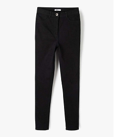 GEMO Pantalon fille coupe Ultra Skinny taille haute noir standard