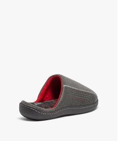 chaussons homme forme mule - isotoner grisB568201_4