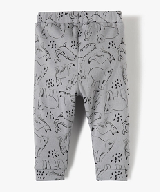 pantalon bebe garcon en maille avec doublure chaude gris pantalons et jeansB574701_3