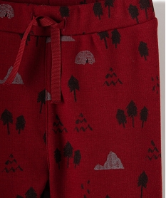 pantalon bebe garcon en maille avec doublure chaude rouge pantalons et jeansB574801_2