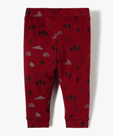 pantalon bebe garcon en maille avec doublure chaude rouge pantalons et jeansB574801_3