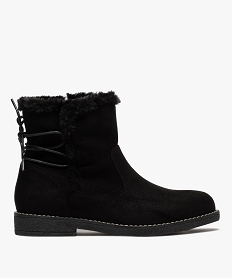 SWEAT BLANC BOOTS NOIR:30387750224-Textile/Textile/Tpr/Textile/