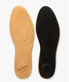 semelles en cuir amortissantes - baranne brunB582401_3