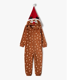 GEMO Combinaison pyjama enfant zippée spéciale Noël Imprimé