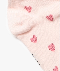 collants fille chauds a motifs cours rose collantsB749901_2