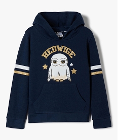 sweat fille avec motifs pailletes - harry potter bleuB750901_1