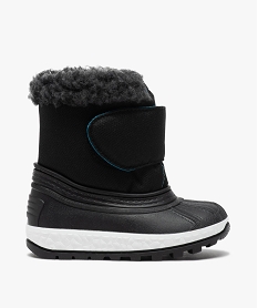 CHAUSSURE SPORT NOIR/ORANGE NEIGE NOIR:30914500000-Polyester/Polyester/Tpr/Polyester/