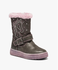 Bottes fourrées fille gemo deals