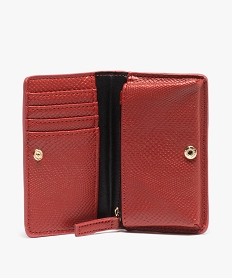 porte-monnaie femme avec fermeture pression rouge porte-monnaie et portefeuillesB762401_3