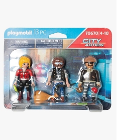 jouet enfant equipe de bandits - playmobil multicoloreB768301_1