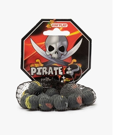 lot de billes en verre opaque - pirate kim’play multicoloreB768601_1