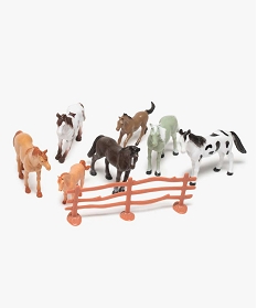 figurines chevaux (lot de 12) kim play noirB769201_2