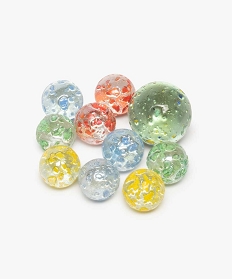 sac de billes en verre granuleuses – papillon kim’play multicoloreB770701_2