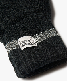 gants homme doublure polaire - 3m thinsulate noir foulard echarpes et gantsB773501_2