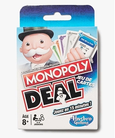 GEMO Jeu de cartes Monopoly Deal - Hasbro Multicolore