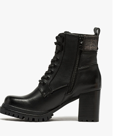 boots femme a talon carre et semelle crantee - tom tailor noirB894201_3
