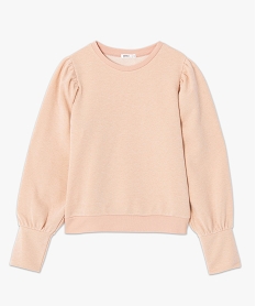 17WEACLA vert SWEAT ROSE:40281500418-Polyester////
