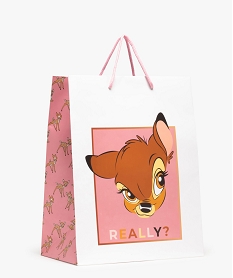 sac cadeau enfant avec motif bambi - disney roseB924201_1