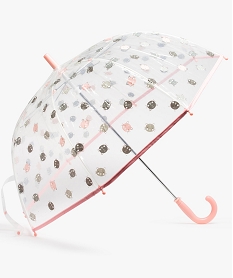 GEMO Parapluie enfant à motifs chats Rose