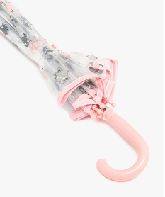 parapluie enfant a motifs chats rose standardB941501_4