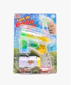 GEMO Pistolet à bulles lumineux jouet pour enfant Multicolore
