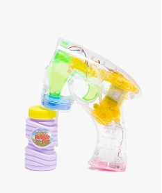pistolet a bulles lumineux jouet pour enfant multicoloreB944701_2