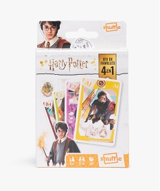 GEMO Jeu de familles 4 en 1 Harry Potter Multicolore