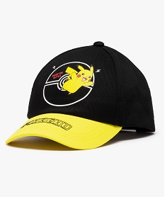 casquette enfant imprime pikachu - pokemon noirB947501_1