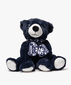 peluche bouillotte a chauffer au micro-ondes bleuB948001_1