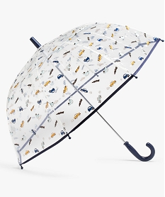 GEMO Parapluie enfant à motifs voitures Bleu