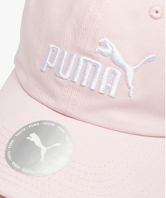 casquette fille en toile avec logo brode - puma rose chapeaux et bonnetsB948901_2