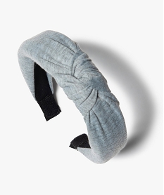 GEMO Serre-tête femme en tissu effet bandeau Gris