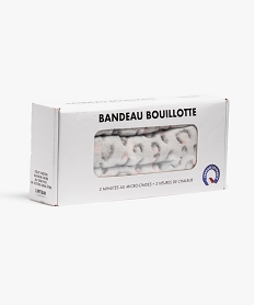 bandeau bouillotte a chauffer au micro-ondes grisB967101_4