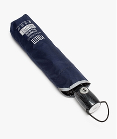 parapluie pliable a ouverture et fermeture automatiques - perletti bleu accessoires cheveuxB967201_4