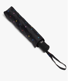 parapluie femme pliant a motifs etoiles noir standardB967601_2