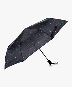 parapluie femme pliant a motifs etoiles noir standard accessoires cheveuxB967601_3