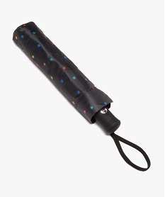 parapluie femme pliant a motifs etoiles noir standard accessoires cheveuxB967601_4