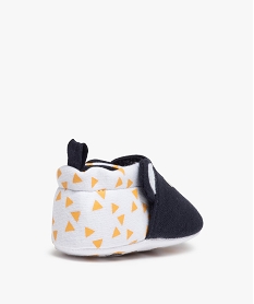 chaussons de naissance bebe garcon ourson bleu chaussures de naissanceB978401_4