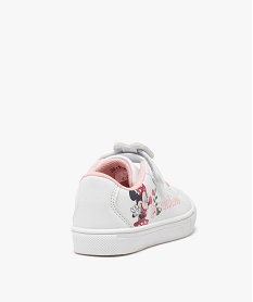 baskets bebe fille a lacets et scratch - minnie blanc baskets et tennisB981101_4