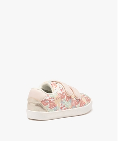 baskets bebe fille a scratch imprimees mille fleurs multicolore baskets et tennisB981401_4