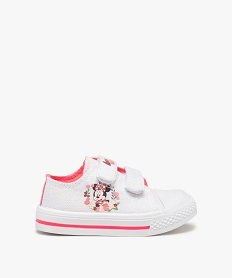 CHAUSSURE SPORT BLANC TOILE ARGENT:30119910082-Textile/Textile/Elastomere/Textile/