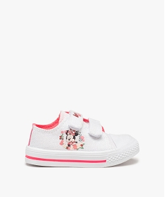 tennis bebe fille en toile imprimee - minnie gris baskets et tennisB985401_1