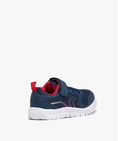 baskets garcon running en mesh extralegeres a scratch bleu basketsB988001_4