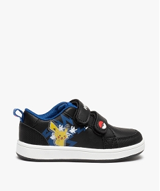 baskets garcon a scratchs pikachu - pokemon noir tennis en toile du 24 au 40B988301_1