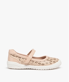GEMO Babies fille à détails métallisés et bride scratch beige standard
