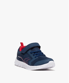 baskets garcon running en mesh extralegeres bleu basketsB997501_2