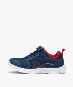 baskets garcon running en mesh extralegeres bleu basketsB997501_3