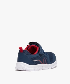 baskets garcon running en mesh extralegeres bleu basketsB997501_4