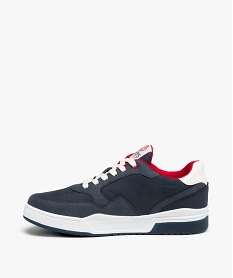 tennis garcon a lacets avec drapeau - camps united bleu tennis en toile du 24 au 40B997701_3